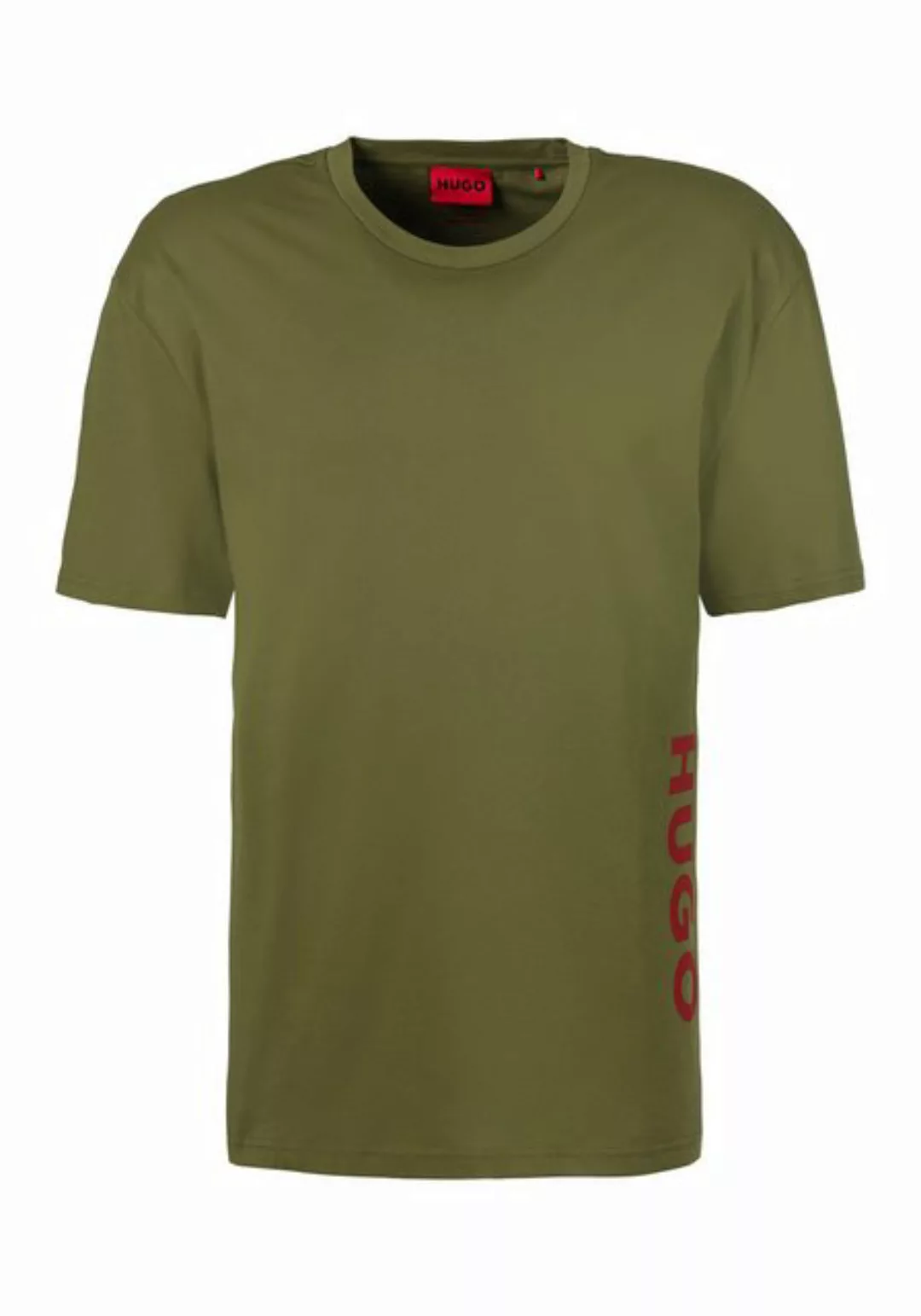 HUGO T-Shirt T-SHIRT RN RELAXED mit seitlichem Logoschriftzug günstig online kaufen