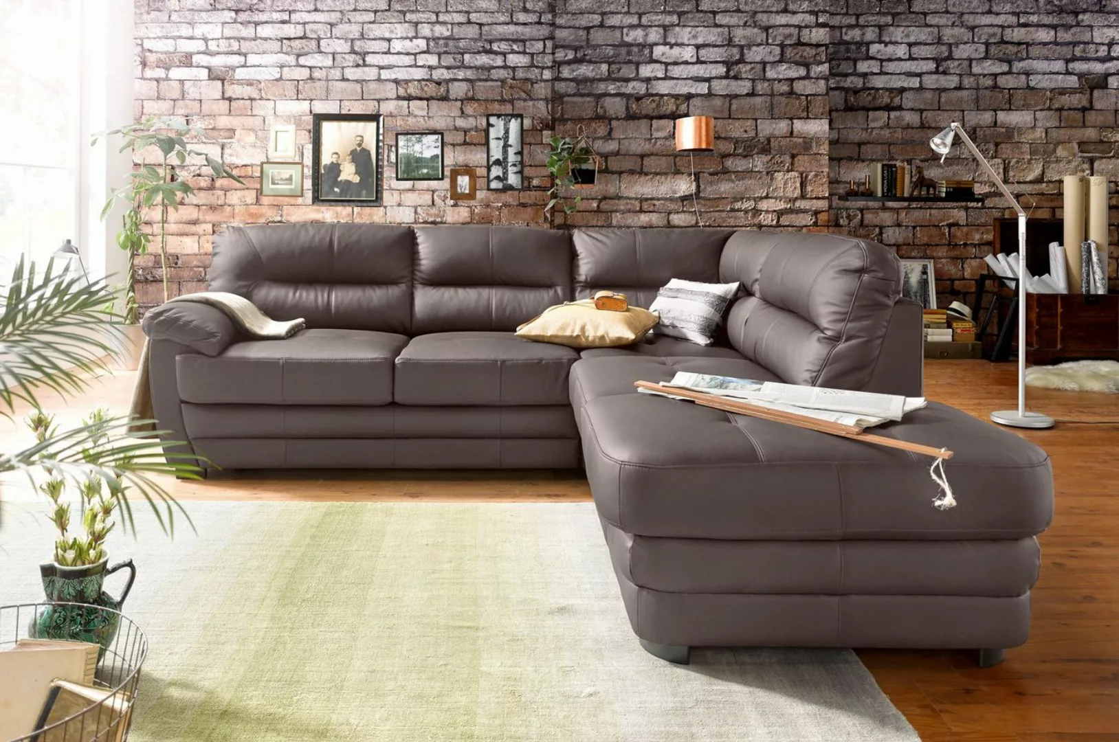 COTTA Ecksofa Royale L-Form, wahlweise mit Bettfunktion günstig online kaufen