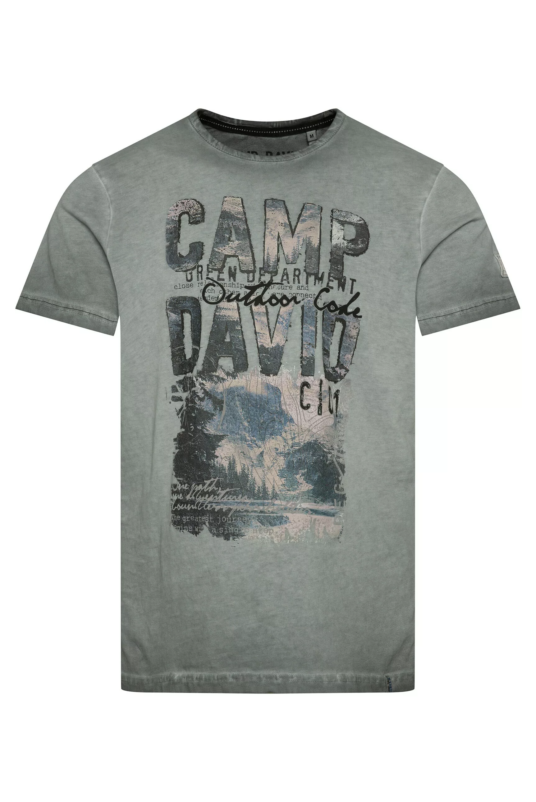 CAMP DAVID Rundhalsshirt, aus Baumwolle günstig online kaufen