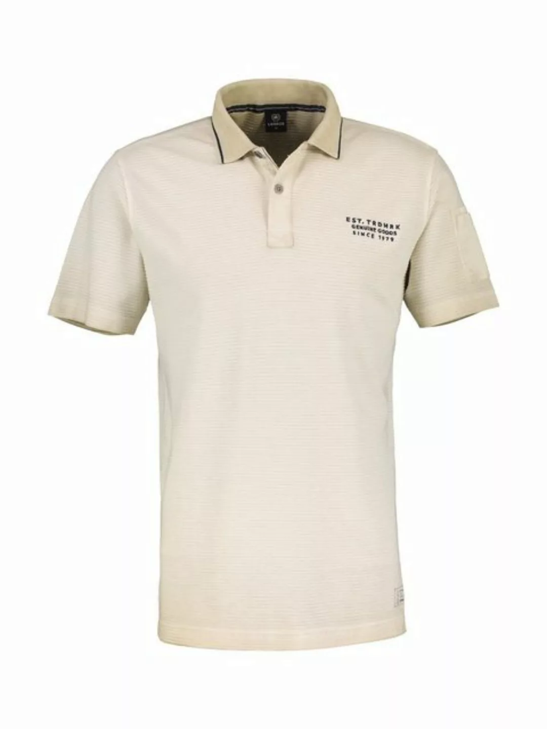 LERROS Poloshirt mit Logo-Applikation auf der Brust günstig online kaufen