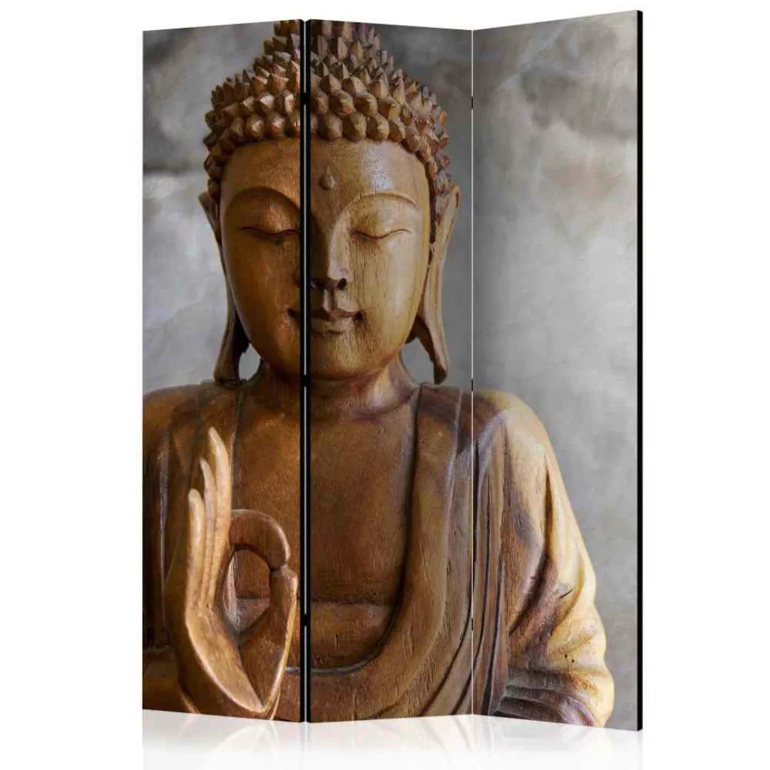 Buddha Paravent 3-teilig 135 cm breit günstig online kaufen