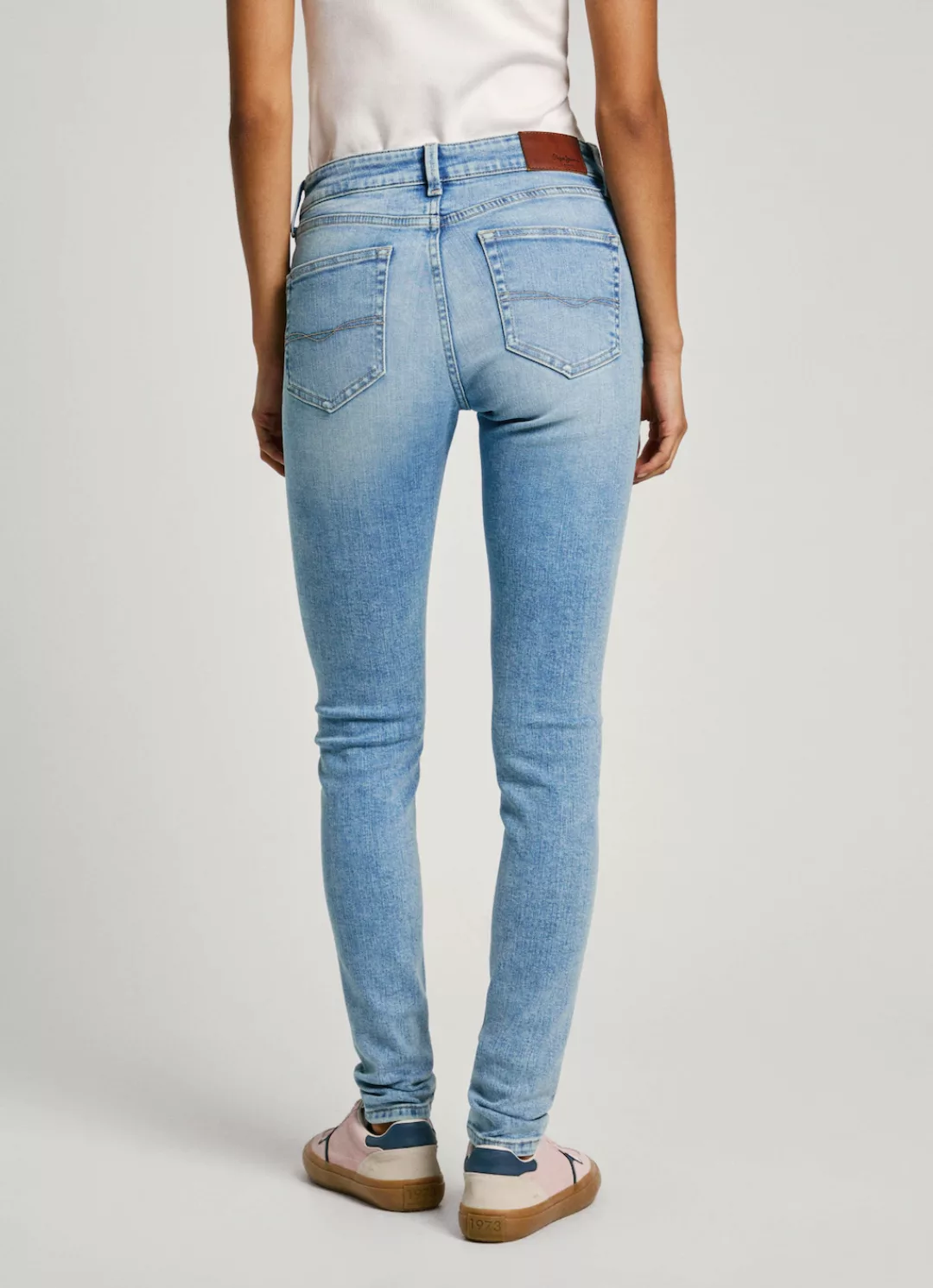 Pepe Jeans Skinny-fit-Jeans SKINNY JEANS LW in verschiedenen Waschungen günstig online kaufen