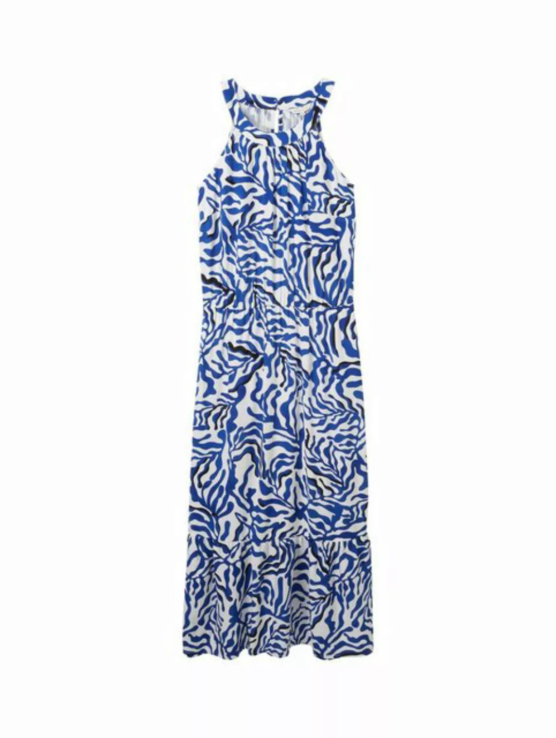 TOM TAILOR Sommerkleid Maxikleid mit Allover-Print günstig online kaufen