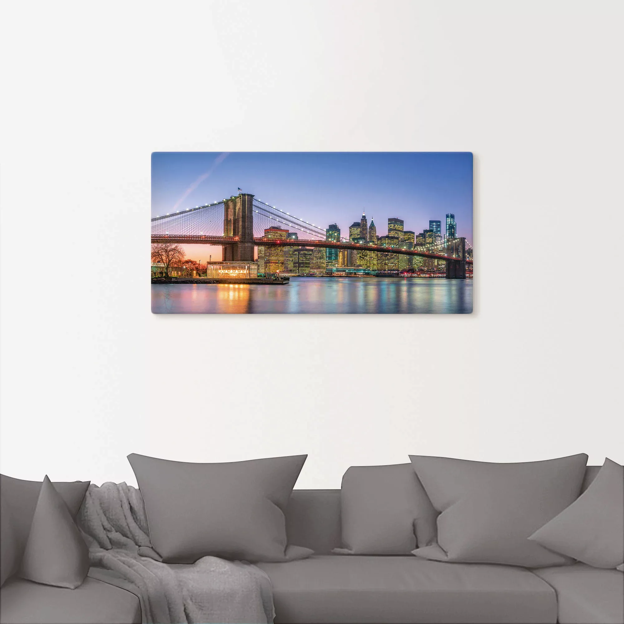 Artland Wandbild "Skyline New York City", New York, (1 St.), als Alubild, O günstig online kaufen