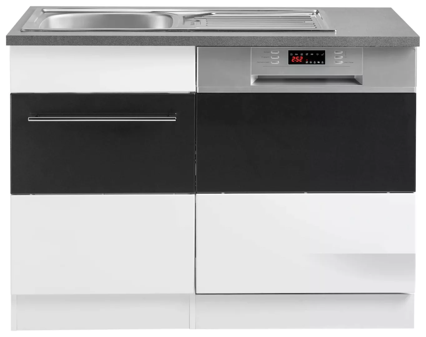 KOCHSTATION Spülenschrank "KS-Trient", 110 cm breit, inkl. Tür/Socke für Ei günstig online kaufen