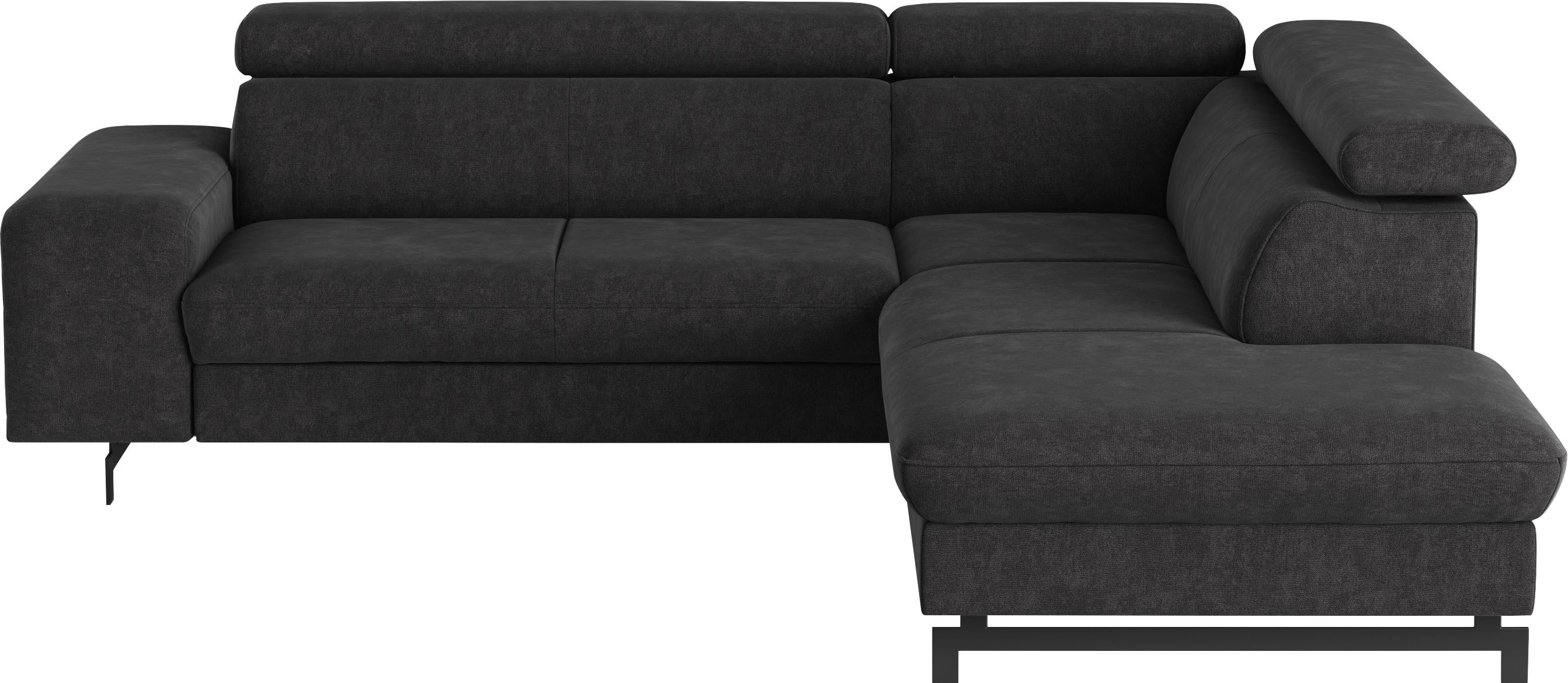 COTTA Ecksofa "Emma L-Form", mit Kopfteilverstellung, wahlweise mit Bettfun günstig online kaufen