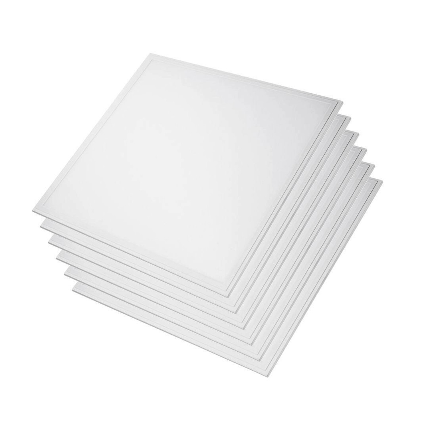 LUXULA 6er Pack LED Panel Rasterleuchte 36W 3600lm 6000K Kaltweiß Tageslich günstig online kaufen