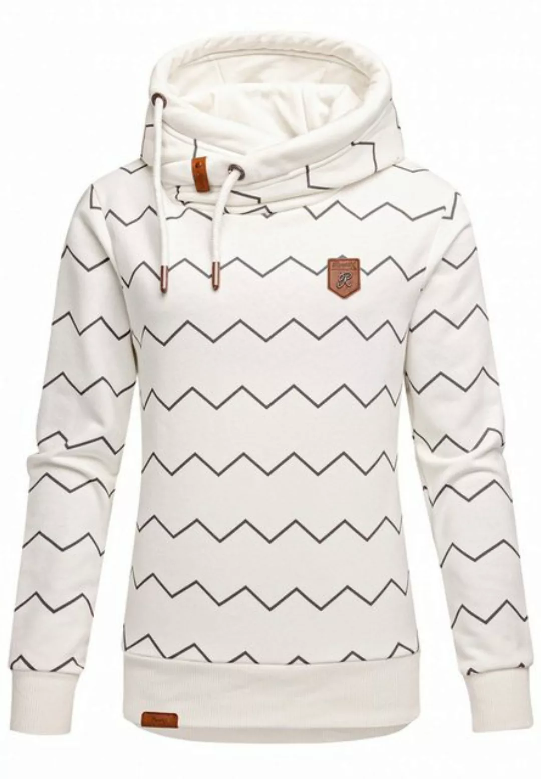 REPUBLIX Kapuzenpullover JULIET Damen Kapuzenpullover Print Sweatjacke Pull günstig online kaufen