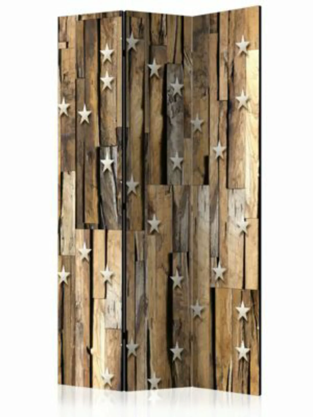 artgeist Paravent Wooden Constellation [Room Dividers] braun/beige Gr. 135 günstig online kaufen