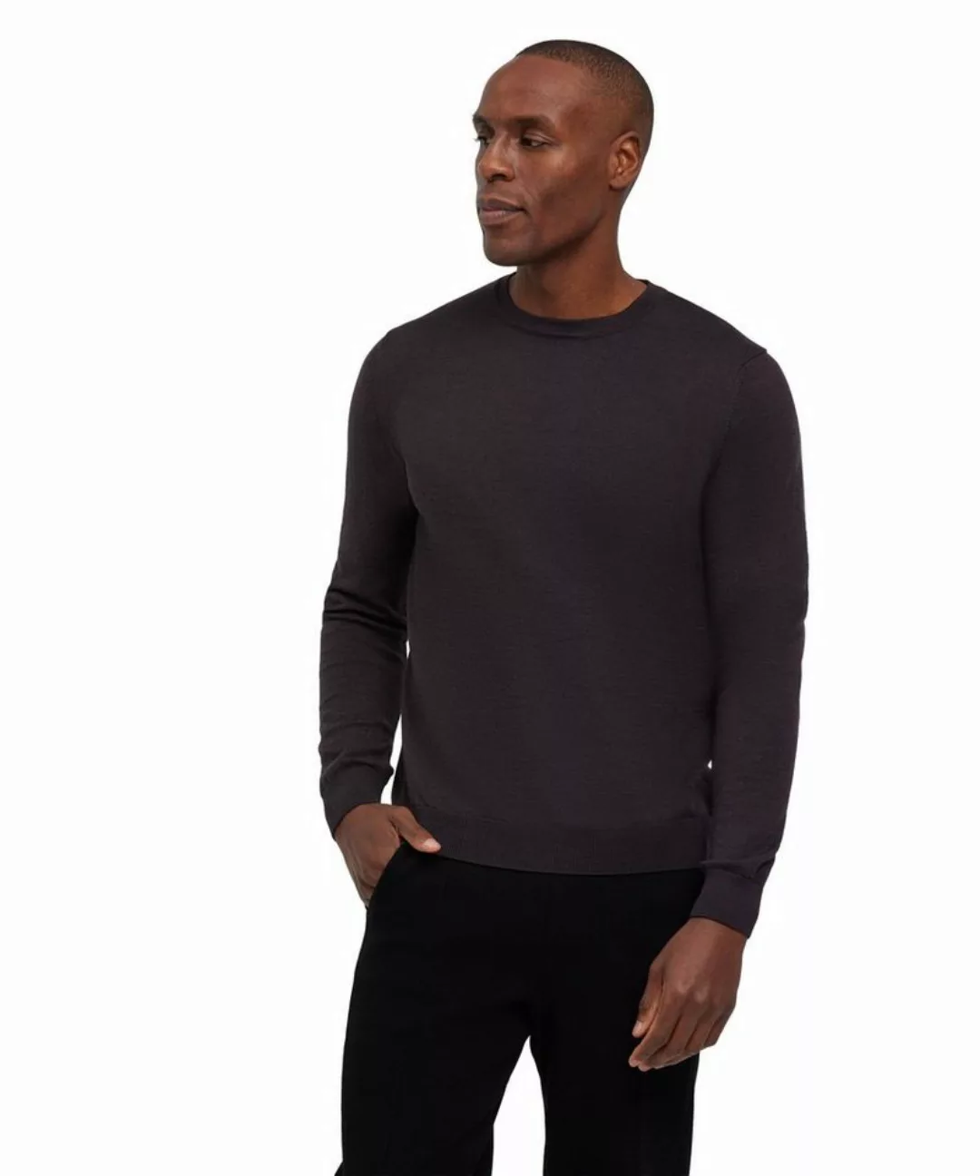 FALKE Strickpullover aus reiner, extrafeiner Merinowolle günstig online kaufen