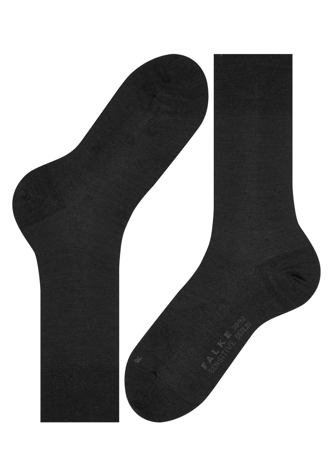 FALKE Socken "Sensitive Berlin", (Packung, 2 Paar), mit sensitve Bündchen o günstig online kaufen