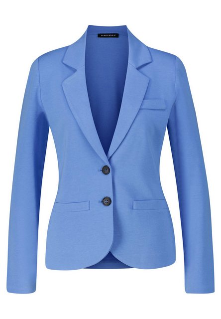 REPEAT Blusenblazer Damen Blazer aus Sweatshirtstoff (1-tlg) günstig online kaufen