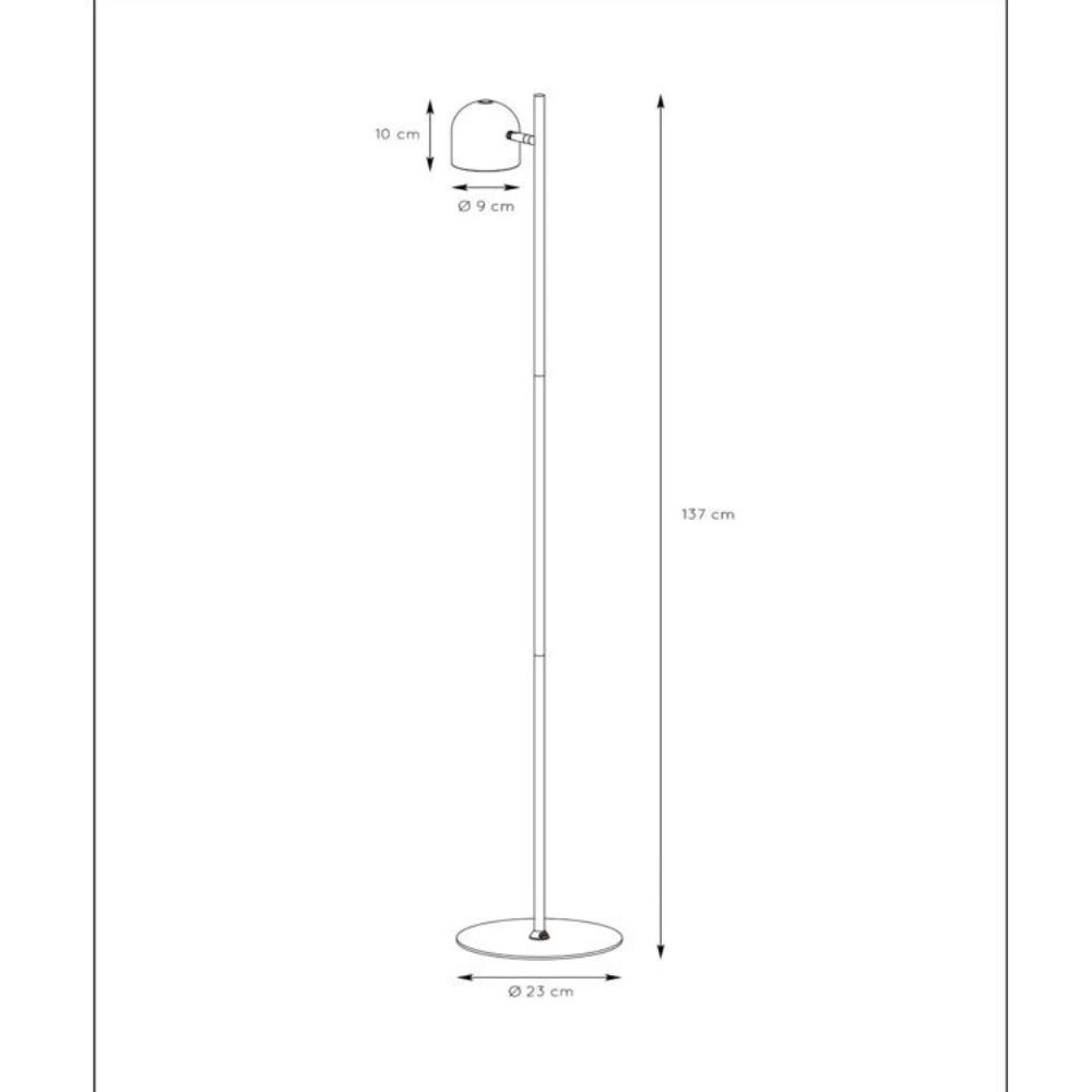 LED Akku Stehleuchte Skanska Rech in Grau und Schwarz 3W 350lm IP44 günstig online kaufen