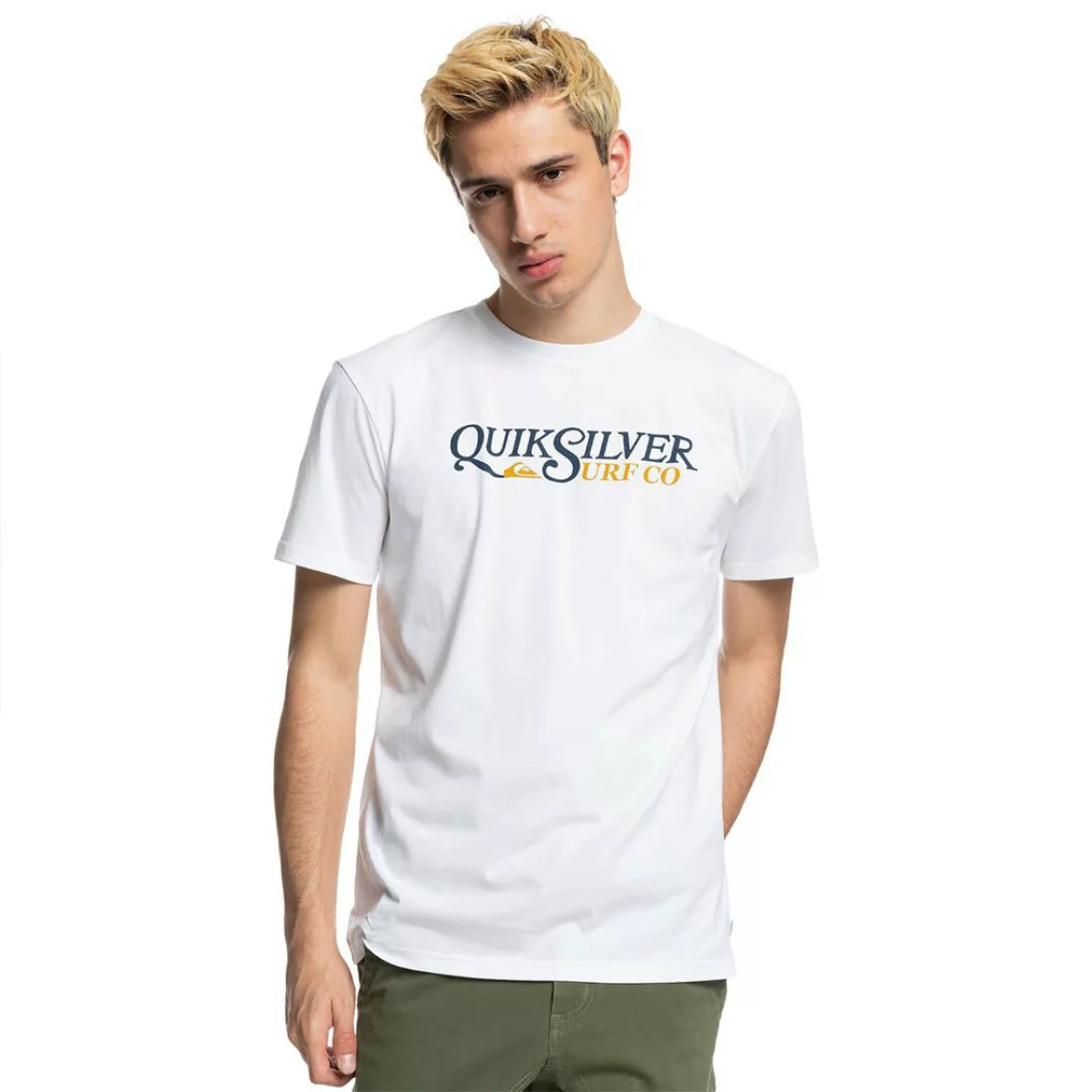 Quiksilver Denial Twist Kurzärmeliges T-shirt M White günstig online kaufen