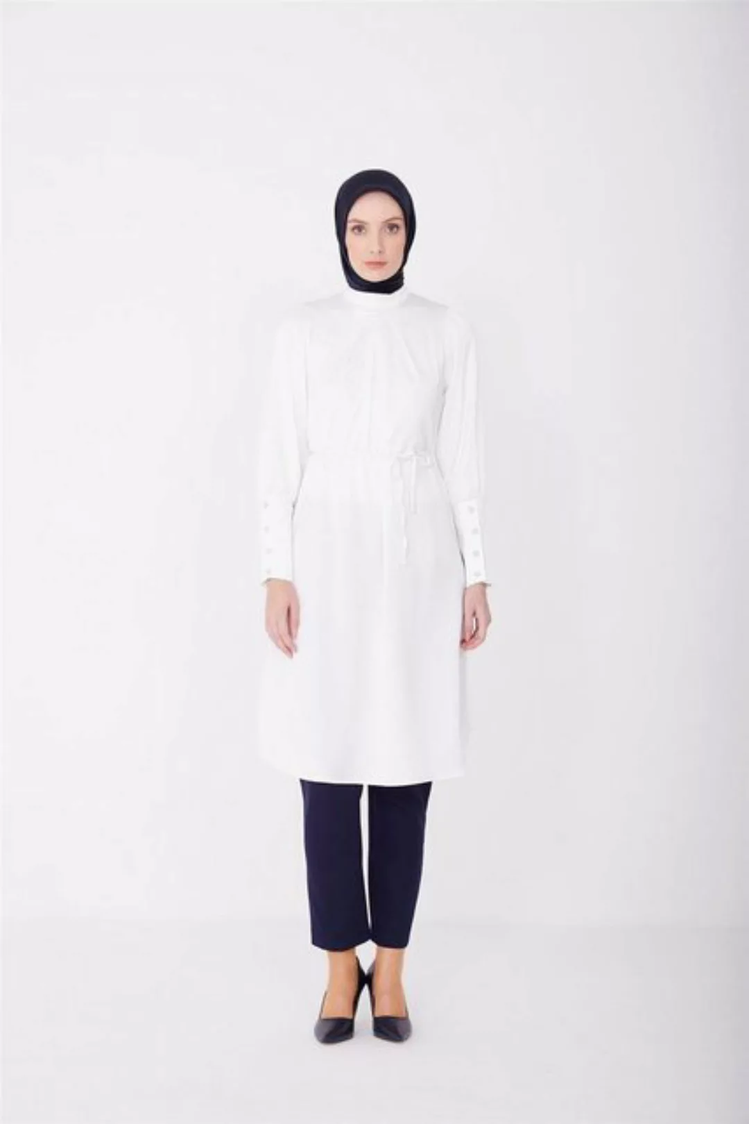 ARMİNE Tunikakleid Armine Tunika Damen, Moderne Polyester Kapuze Langarmshi günstig online kaufen