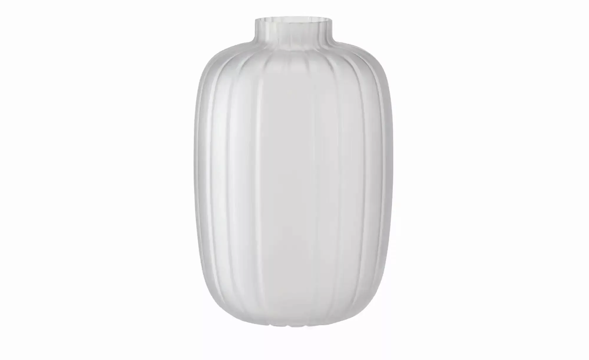 HOME STORY Vase ¦ grau ¦ Glas  ¦ Maße (cm): H: 30  Ø: 19.5 Accessoires > Va günstig online kaufen