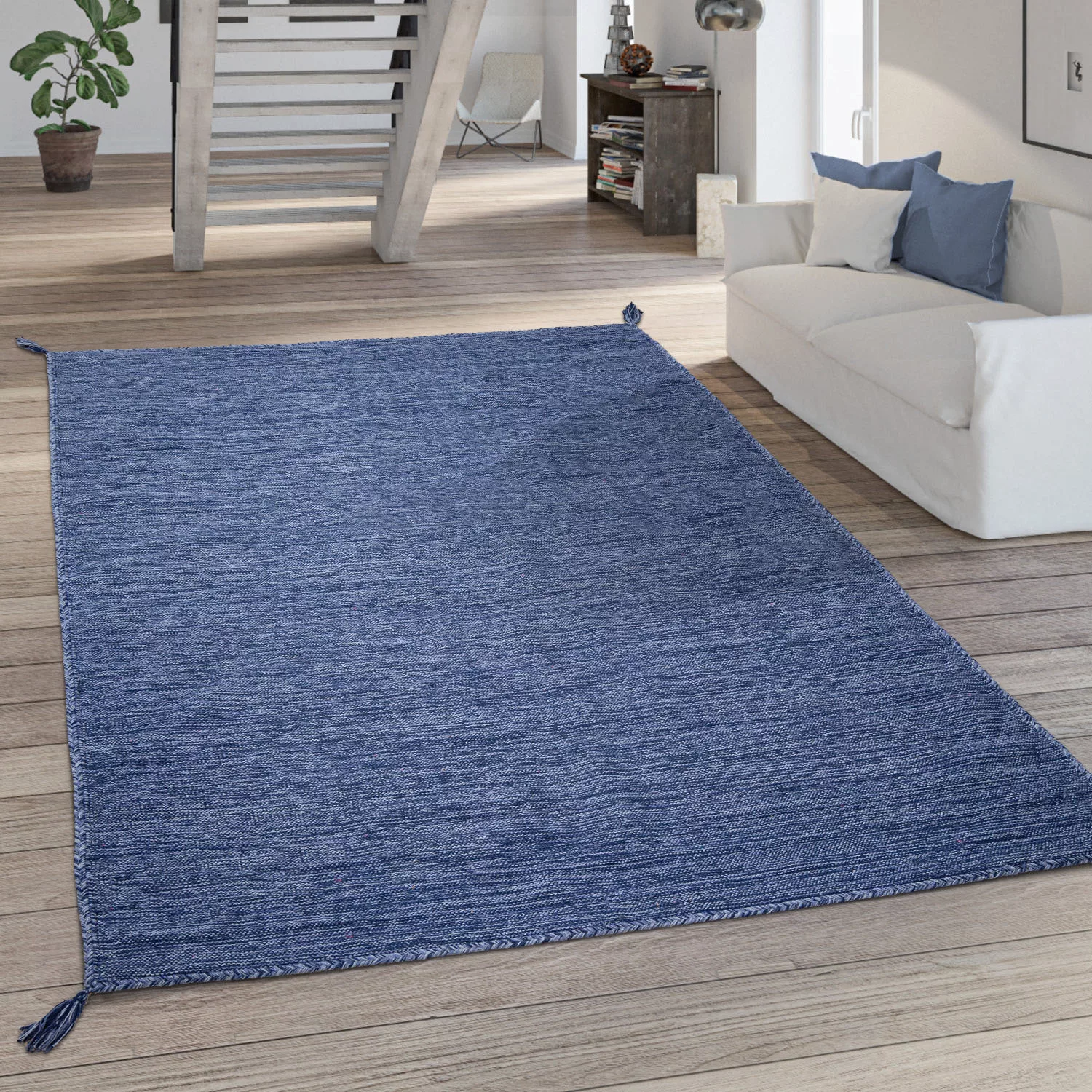 Paco Home Teppich »Kilim 210«, rechteckig, 12 mm Höhe, Handgwebt, Flachgewe günstig online kaufen