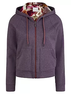 Sweatjacke Hutschreuther lila günstig online kaufen