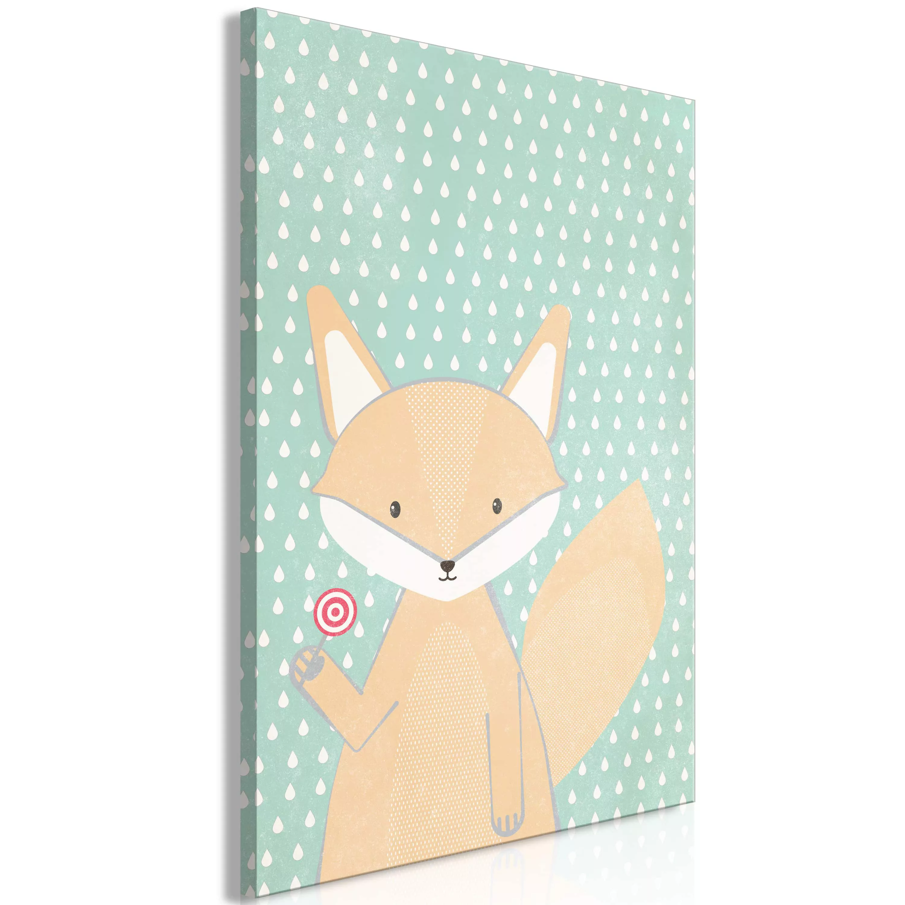 Wandbild - Little Fox (1 Part) Vertical günstig online kaufen