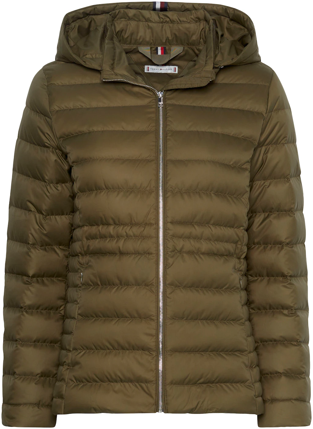 Tommy Hilfiger Daunenjacke "FEMININE LW DOWN JACKET", mit Kapuze, mit Tommy günstig online kaufen