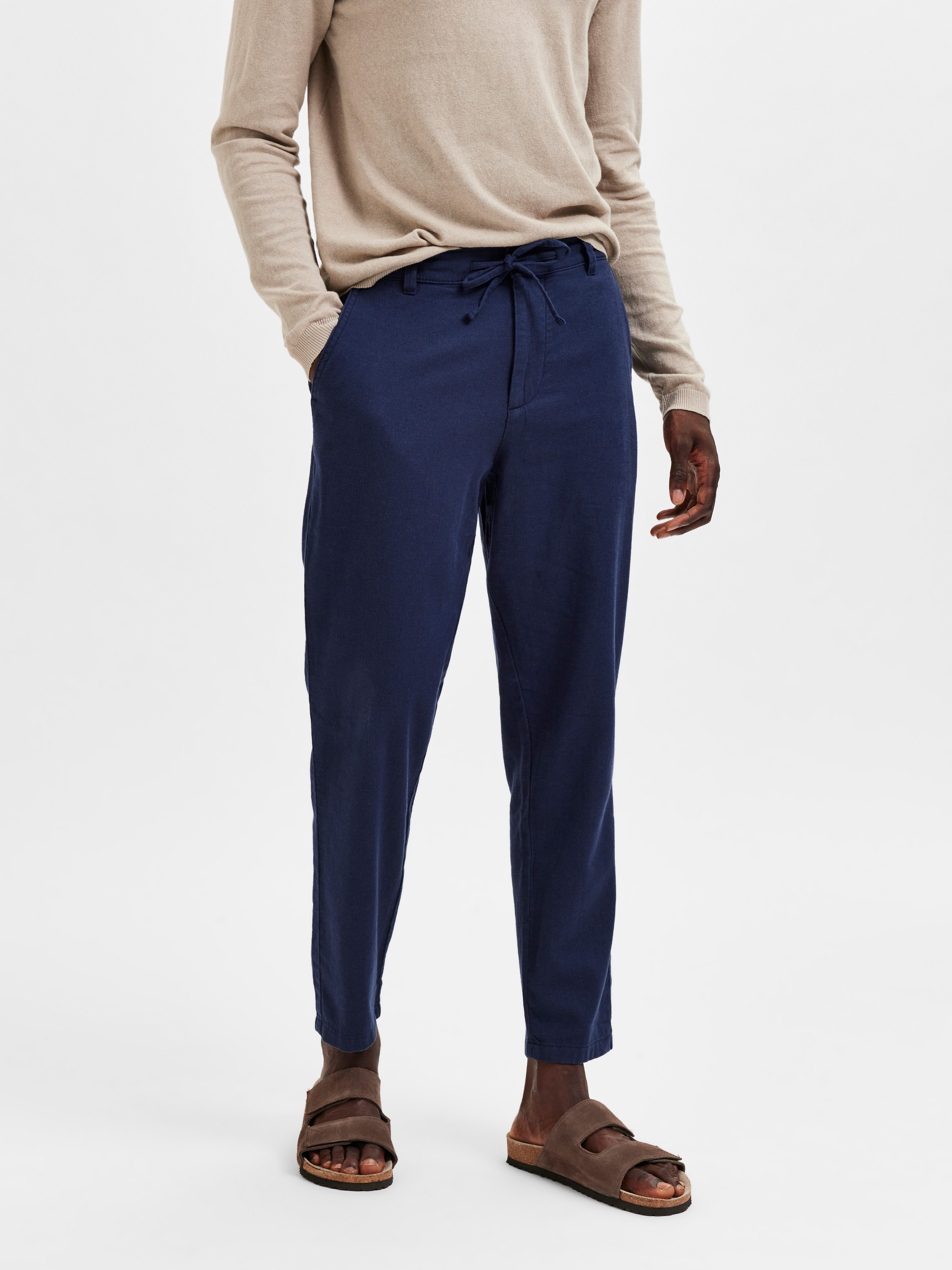 SELECTED HOMME Chinohose SLH172-SLIMTAPE BRODY LINEN günstig online kaufen