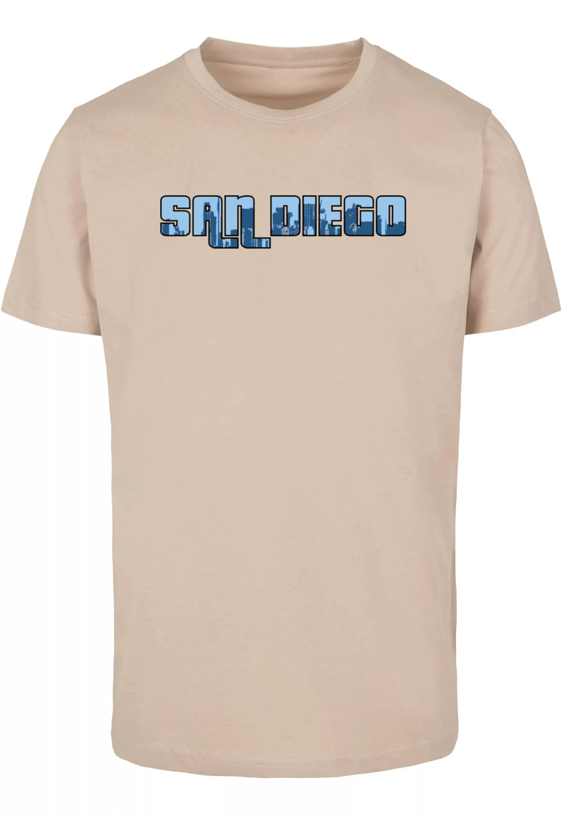 Merchcode T-Shirt "Merchcode Herren Grand San Diego Skyline T-Shirt Round N günstig online kaufen