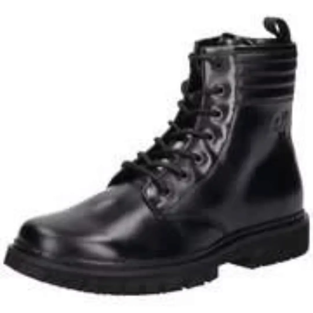 Calvin Klein Eva Mid Laceup Boot Lth Herren schwarz|schwarz günstig online kaufen