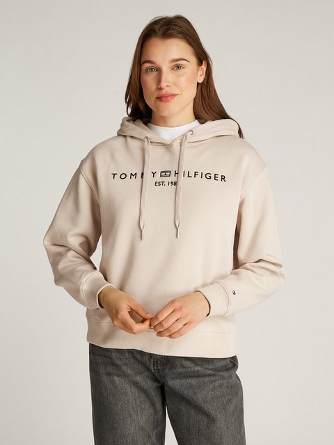 Tommy Hilfiger Kapuzensweatshirt MDRN REG CORP LOGO HOODIE mit gesticktem L günstig online kaufen