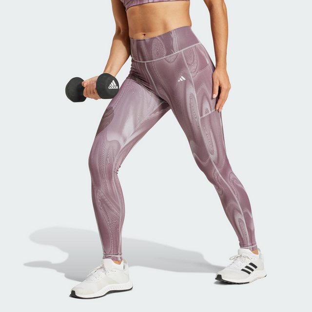 adidas Performance Funktionsleggings OPTIME FULL-LENGTH PRINT LEGGINGS günstig online kaufen