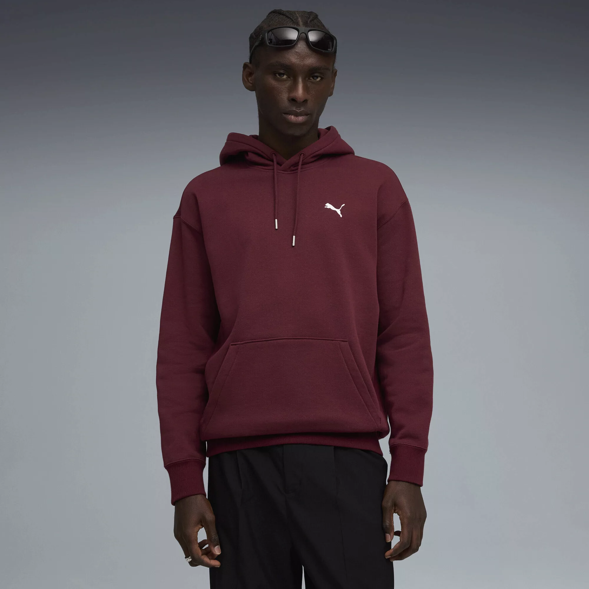 PUMA Hoodie "Wardrobe Essentials Relaxed Fleece Hoodie Herren" günstig online kaufen