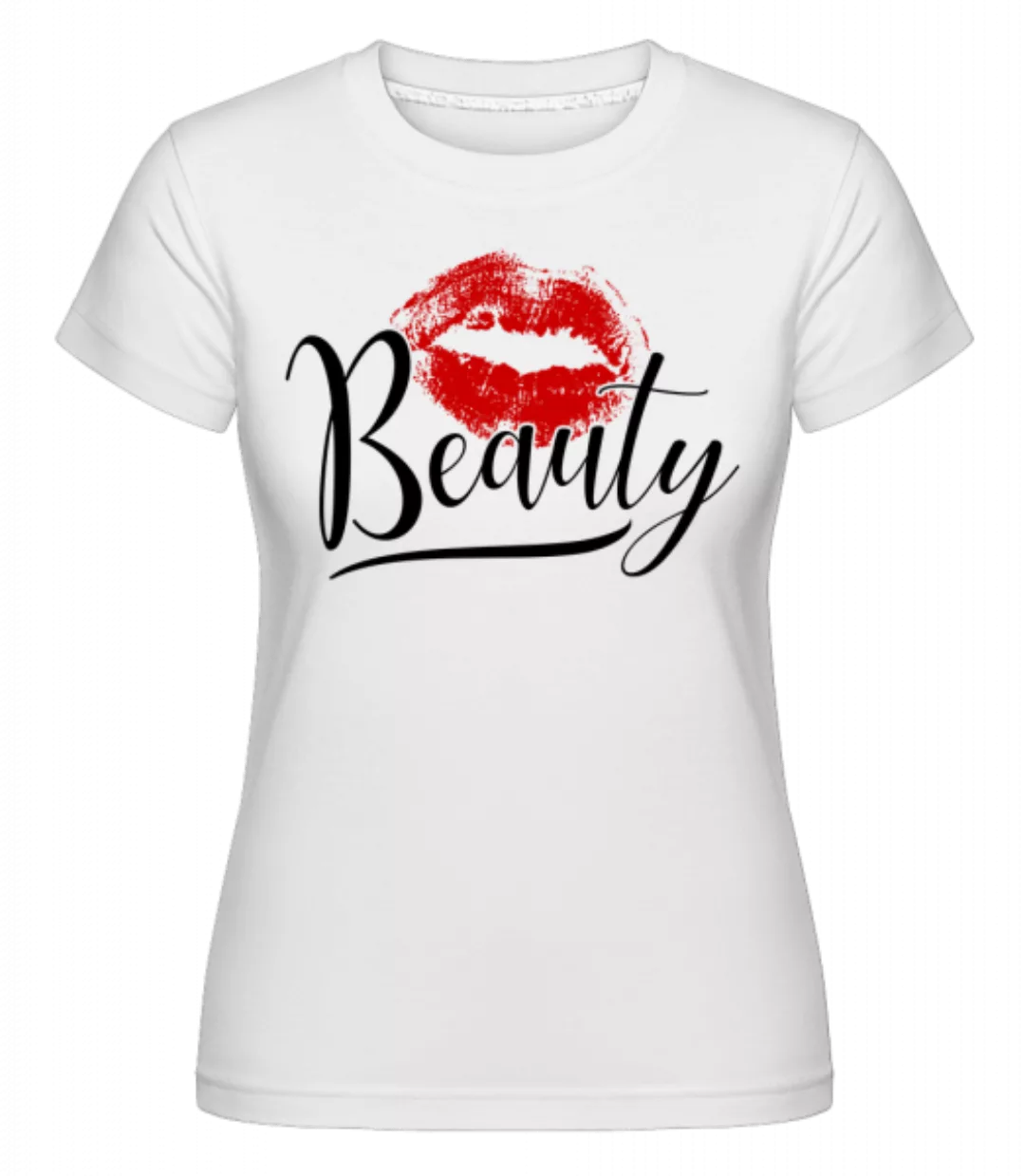 Beauty Kissing Mouth · Shirtinator Frauen T-Shirt günstig online kaufen