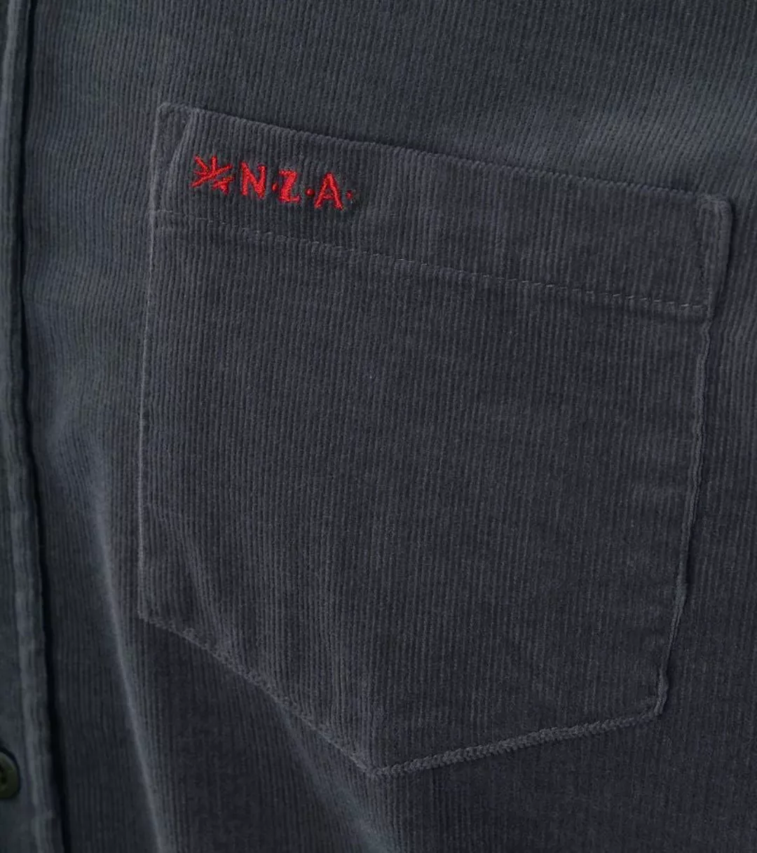 NZA Hemd Omar Fine Corduroy Navy - Größe XXL günstig online kaufen