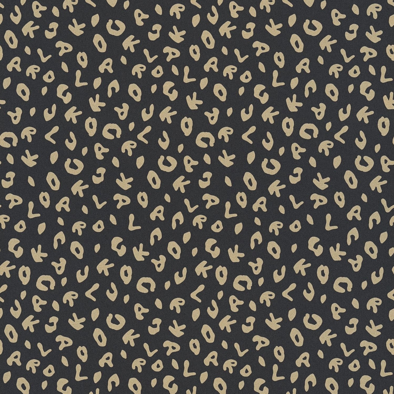 PROFHOME 378564-GU Exklusive Tapete Abstrakt Metallic Schwarz Gold 0,53 m x günstig online kaufen
