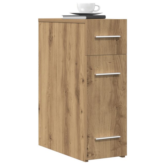 vidaXL Fächerschrank Apotheker Schrank Edles Eichenholz Holzwerkstoff 20 x günstig online kaufen