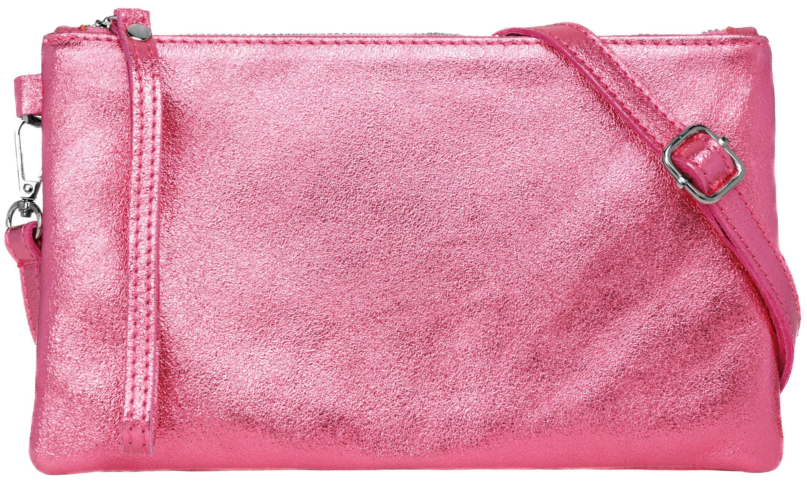 Caspar Clutch Leder Abendtasche Damen Umhängetasche günstig online kaufen