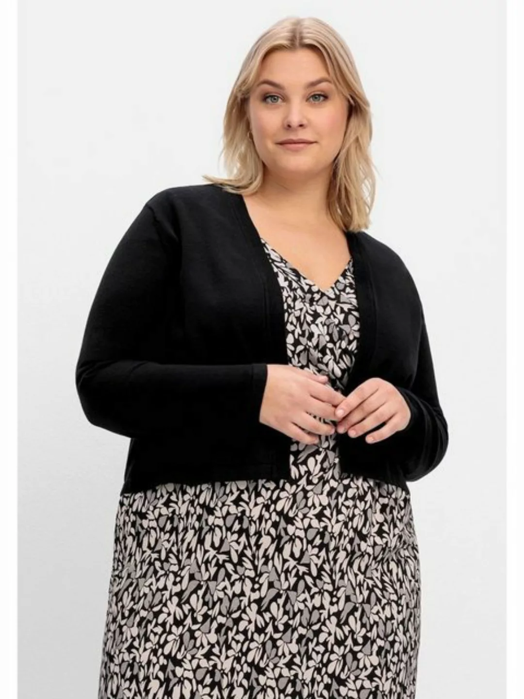 Sheego Cardigan "Große Größen", als zeitloser Kombipartner günstig online kaufen