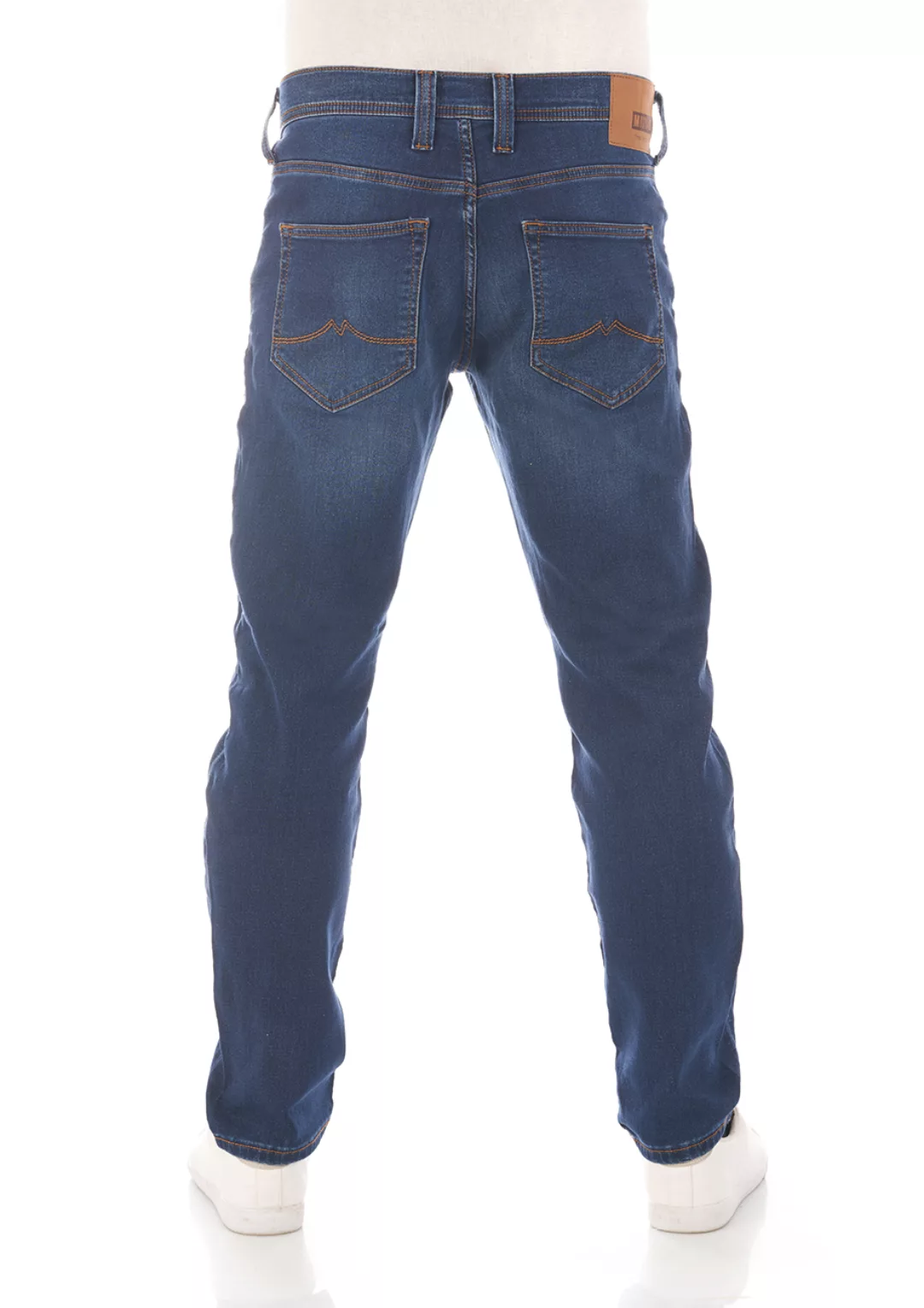 Mustang Herren Jeans Real X Stretchjeans Oregon Tapered Fit günstig online kaufen