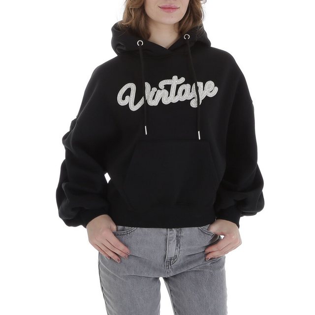 Ital-Design Sweatjacke Damen Freizeit (88578843) Applikation Sweatshirt in günstig online kaufen