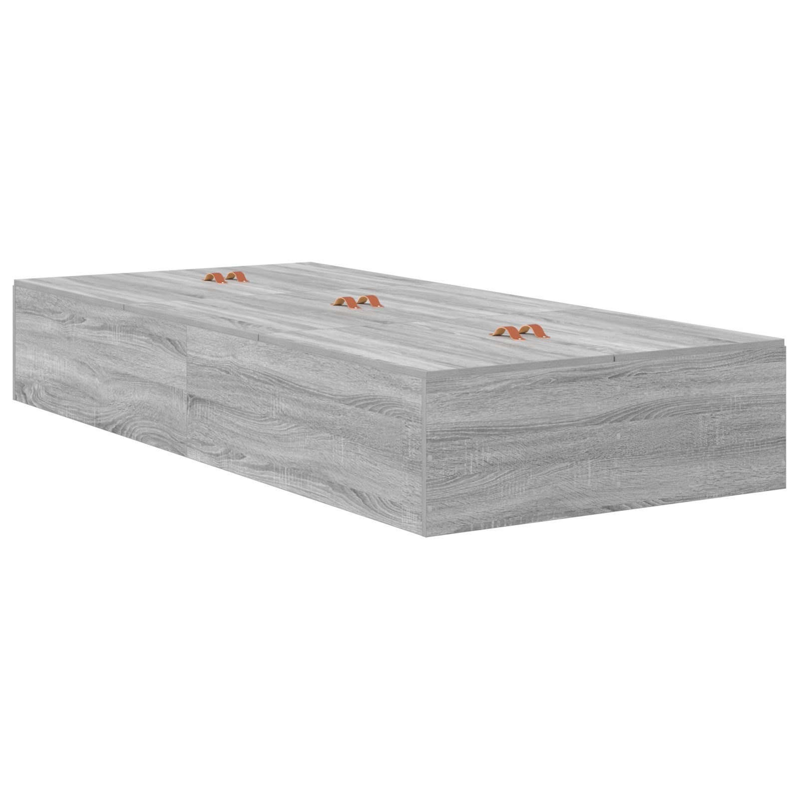 vidaXL Bett Stauraumbett Grau Sonoma 80x200 günstig online kaufen