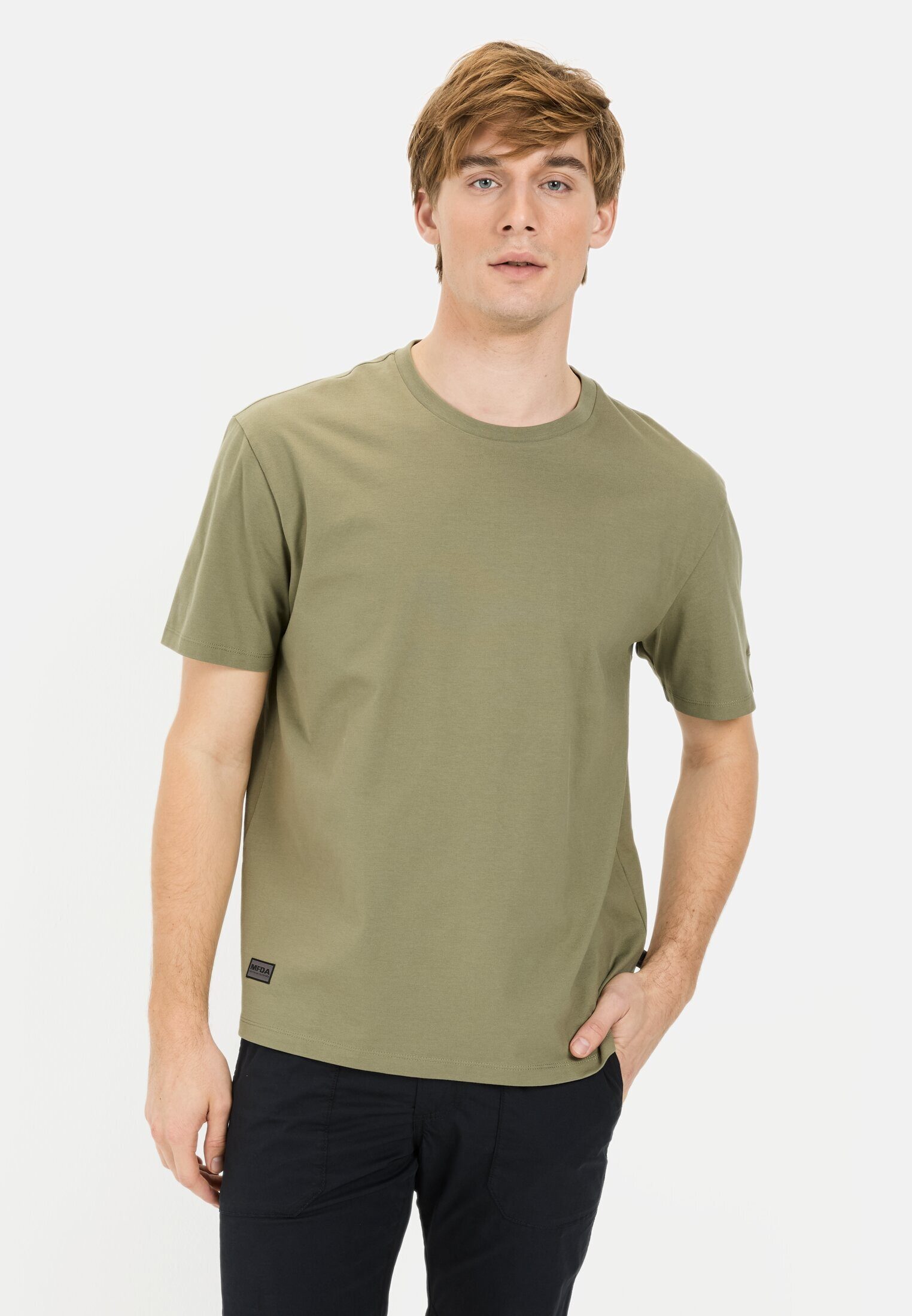 camel active T-Shirt aus Organic Cotton günstig online kaufen