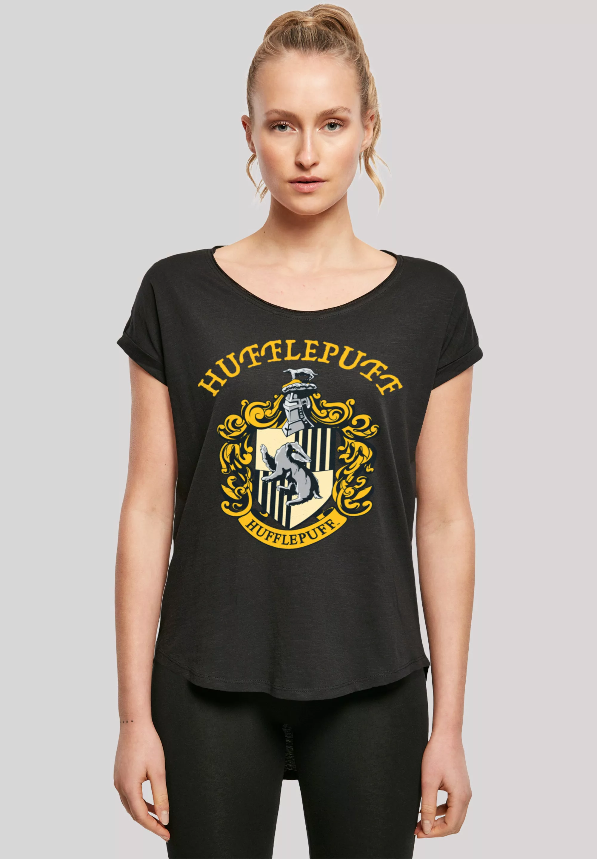 F4NT4STIC T-Shirt "Harry Potter Hufflepuff Crest", Print günstig online kaufen