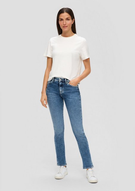 s.Oliver 5-Pocket-Jeans Jeans Betsy / Slim Fit / Mid Rise / Slim Leg günstig online kaufen