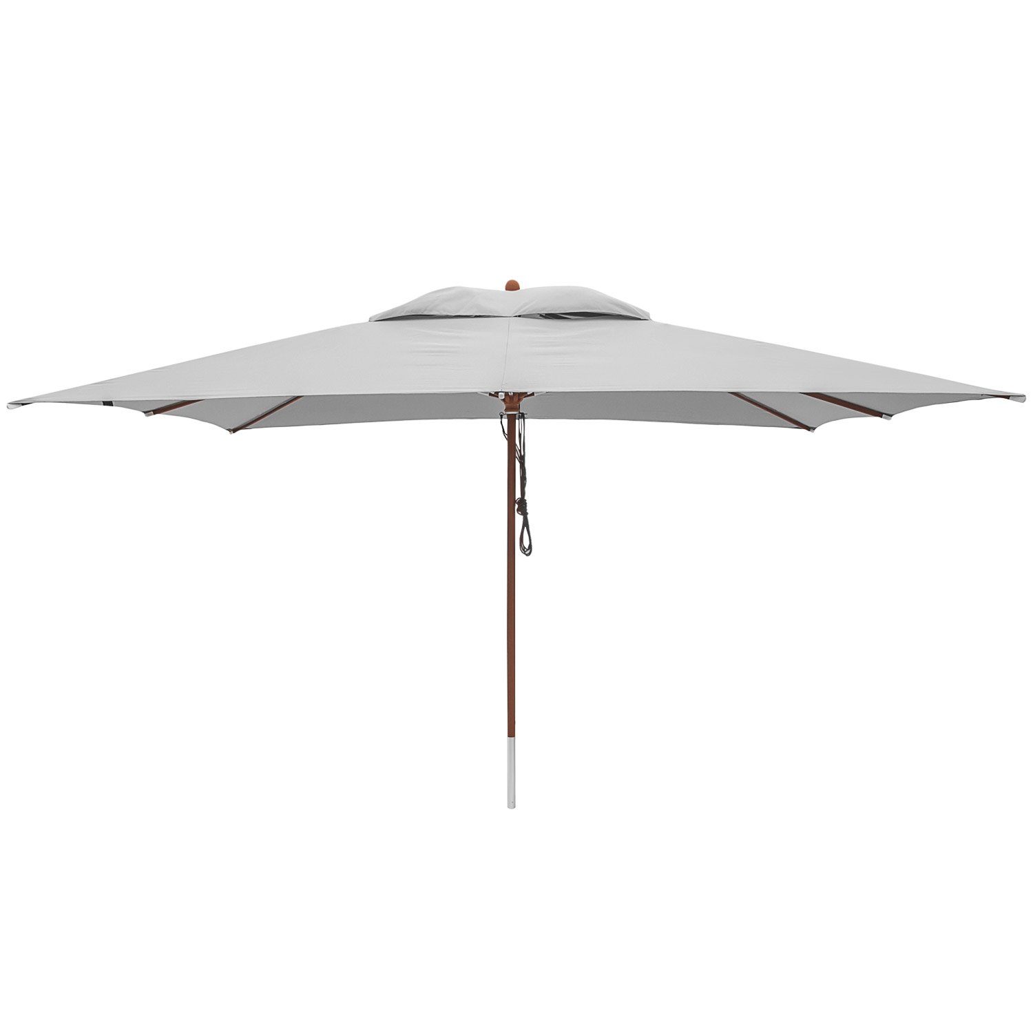 anndora-sonnenschirm Sonnenschirm 3x4 Meter Marktschirm rechteckig, günstig online kaufen