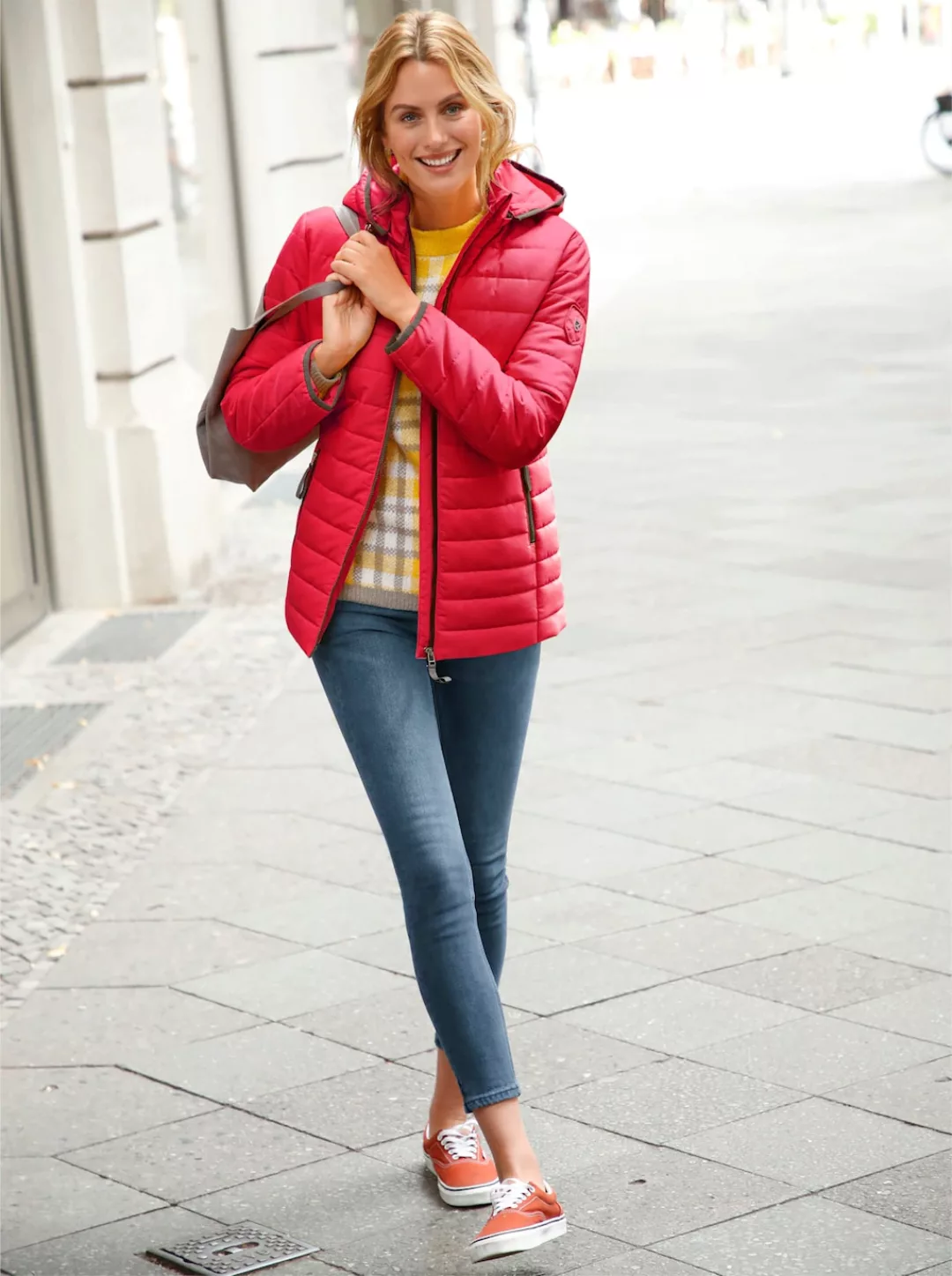 Casual Looks Steppjacke, mit Kapuze günstig online kaufen