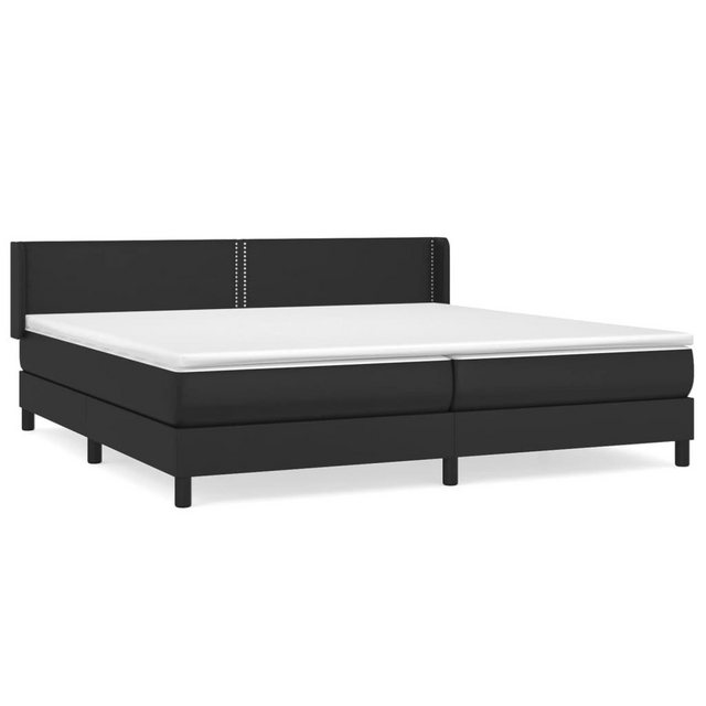 vidaXL Boxspringbett Bett Boxspringbett mit Matratze & Topper Kunstleder ve günstig online kaufen