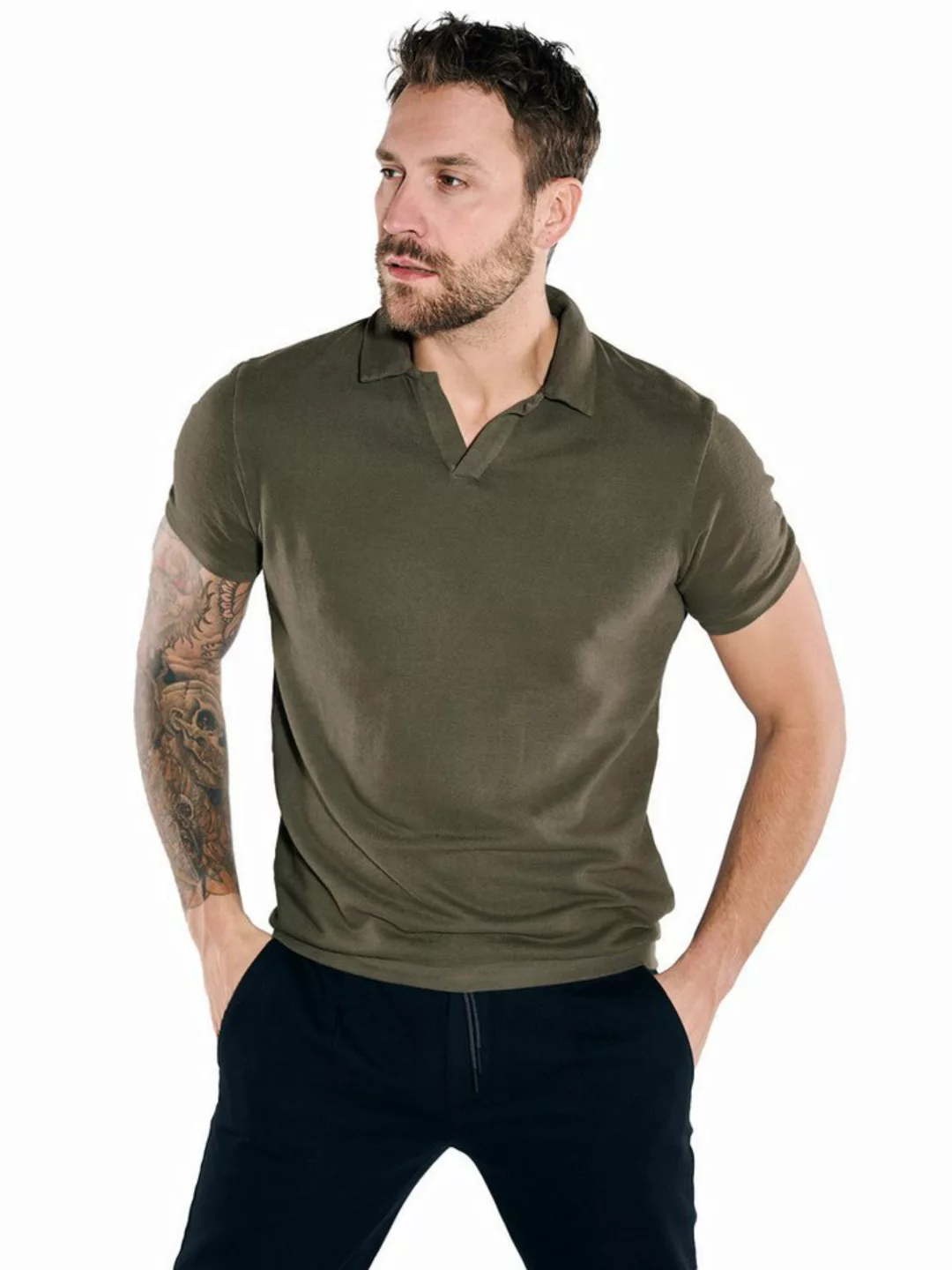 emilio adani Poloshirt Polo-Shirt strukturiert günstig online kaufen