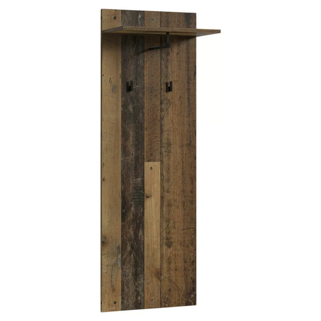 Wandpaneel JAKOB Eiche Old Wood Nachbildung Holzwerkstoff B/H/T: ca. 48x140 günstig online kaufen