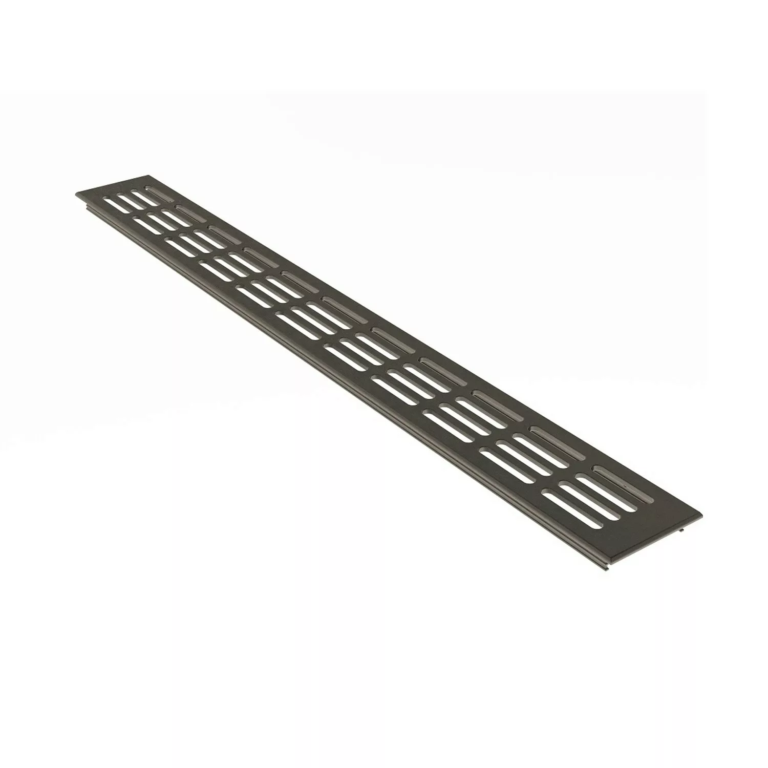 MS Beschläge Lüftungsgitter 60 x 200 mm Aluminium Braun Eloxiert günstig online kaufen