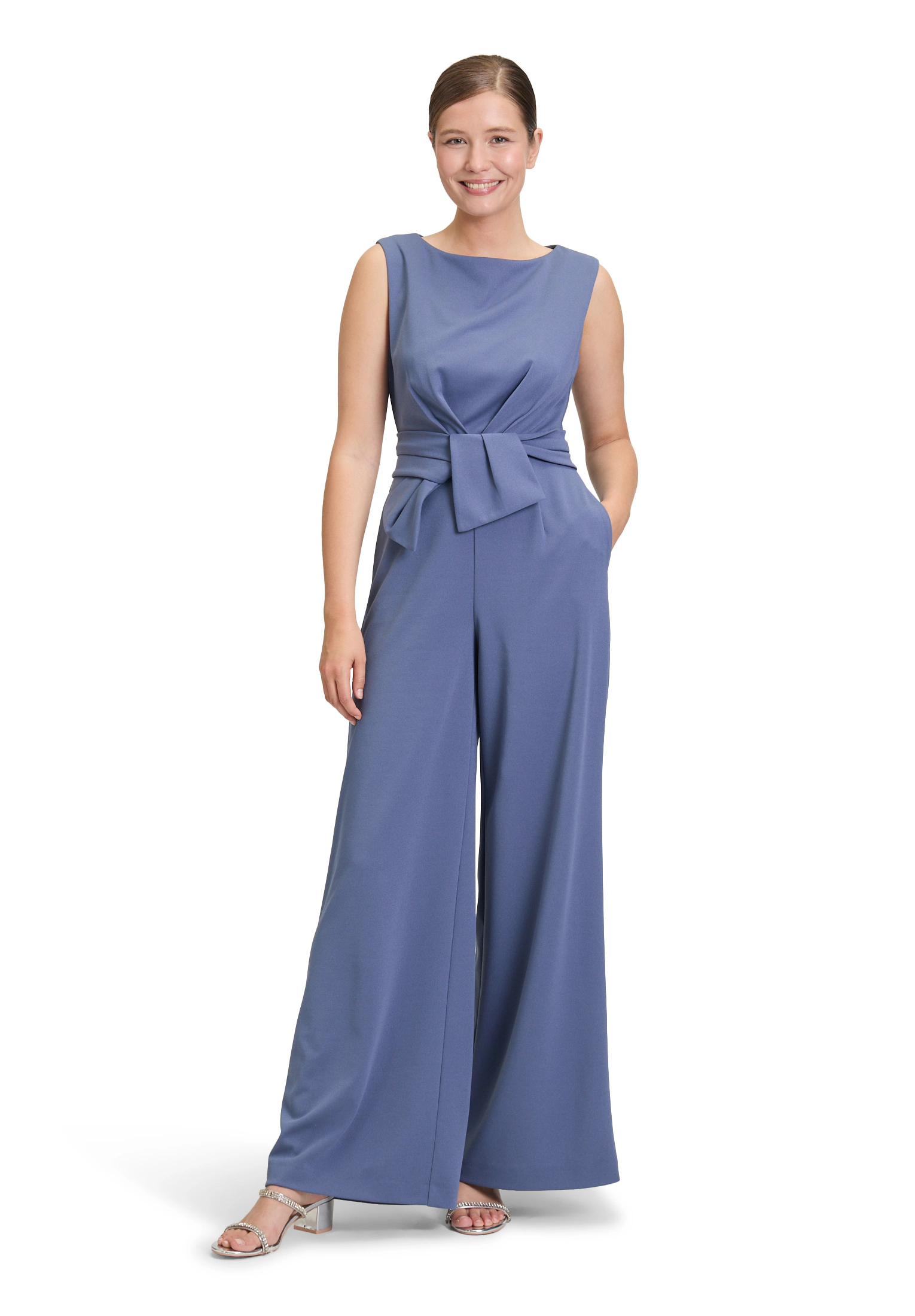 Vera Mont Overall "Vera Mont Damen Jumpsuit mit weitem Bein", (1 tlg.), Bun günstig online kaufen
