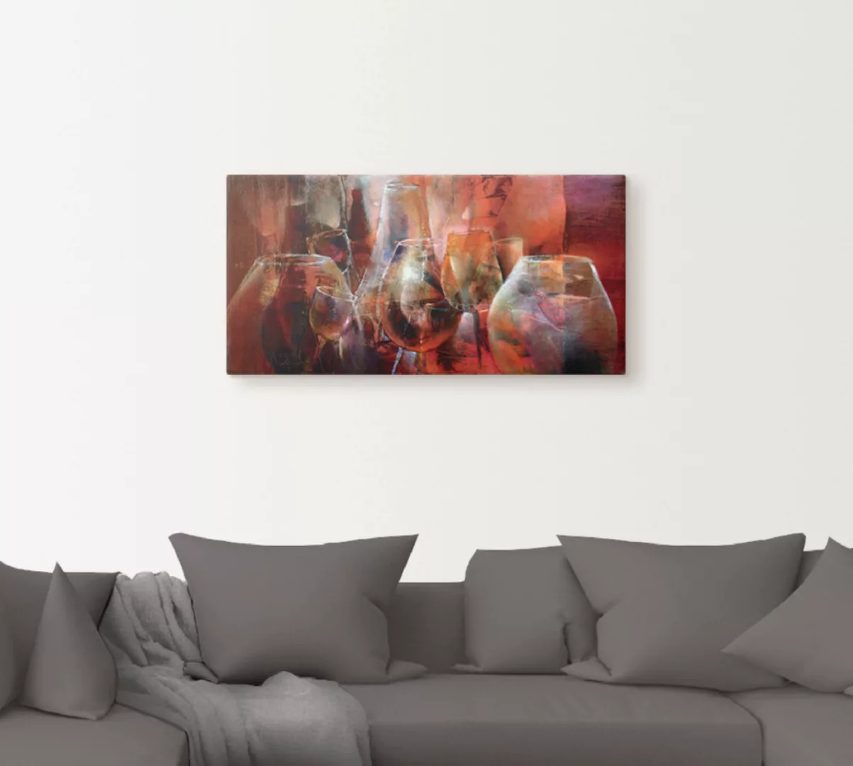 Artland Leinwandbild "Party", Arrangements, (1 St.), auf Keilrahmen gespann günstig online kaufen